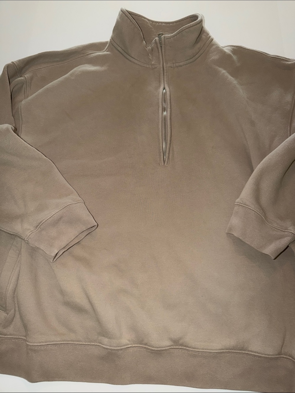 Abercrombie Sunday half zip fleece